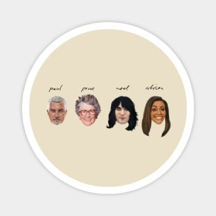 The Great British Bake Off - The Hosts - Hand-Drawn *Updated* Magnet